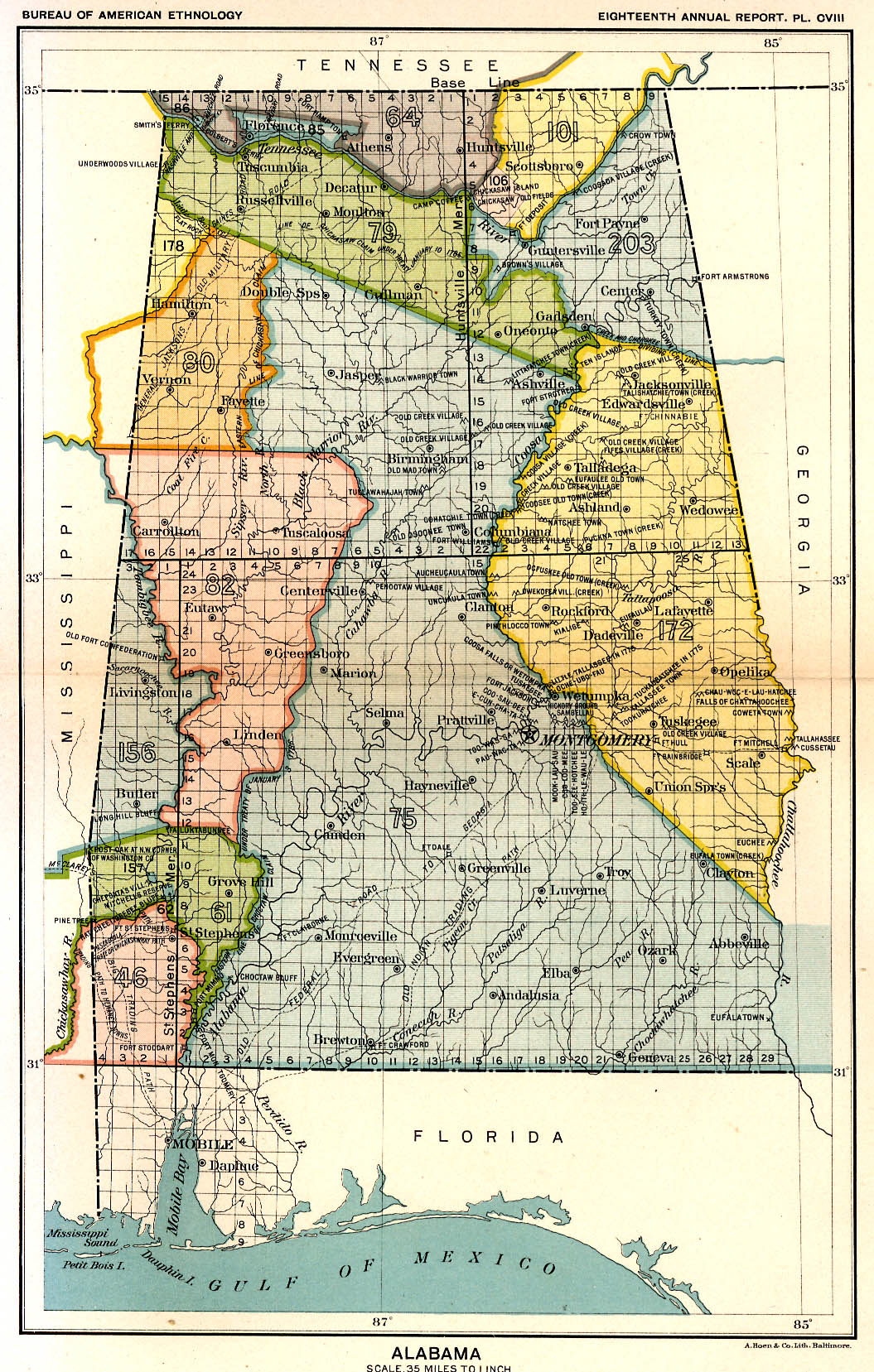 Alabama Map